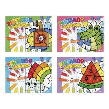 LIBRO PINTANDO POR NUMEROS SALDAÑA CAD212