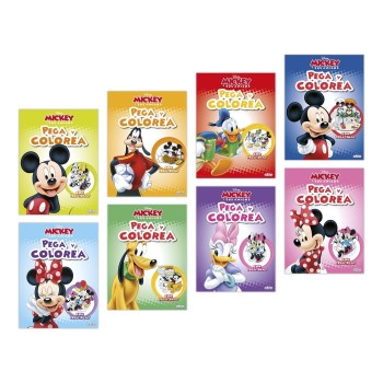 LIBRO PEGA Y COLOREA DISNEY SALDAÑA LD1014