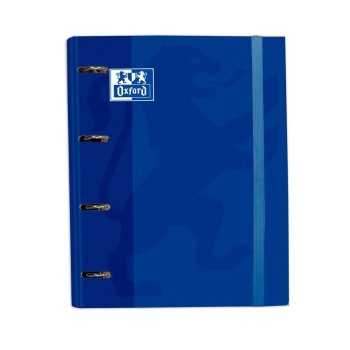 CARPETA Fº 4A TAPA EXTRADURA BRILLANTE CLASSIC. AZUL/MARINO + REC. OXFORD 181