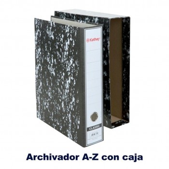 ARCHIVADOR AZ Fº 2A + CAJA NEGRO KATHAY 8600