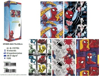 ROLLO PAPEL REGALO SPIDERMAN 70X200CM BASIKA