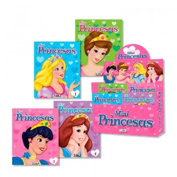 LIBRO CARTÓN MINI PRINCESAS SALDAÑA CCD145