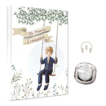 LIBRO COMUNION NIÑO COLUMPIO + AURICULARES ARGUVAL 48676