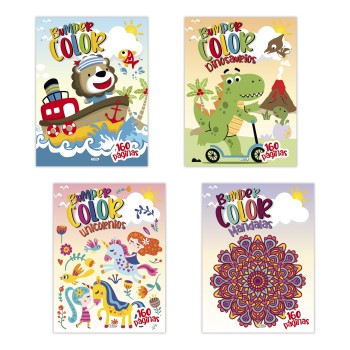 LIBRO BUMPER COLOR 160 HOJAS SALDAÑA CPC245