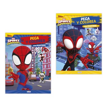 LIBRO PEGACOLOR SPIDEY SALDAÑA LD1013