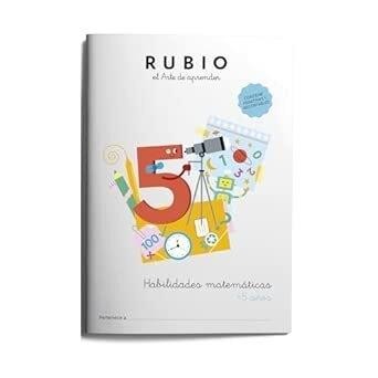 CUADERNO RUBIO HABILIDADES MATEMÁTICAS 5 AÑOS