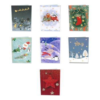 MINICARDS NAVIDAD 8,8x13  ARGUVAL 48560