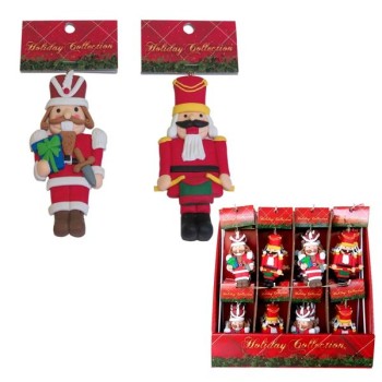 ADORNOS SOLDADOS CASCANUECES NAVIDAD (EXP.48) ARGUVAL 45013