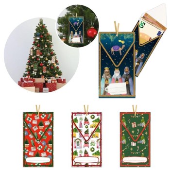 BILLETERO COLGANTE NAVIDAD 9x16,5 (EXP.48)  ARGUVAL 47468
