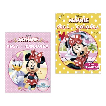 LIBRO PEGACOLOR MINNIE SALDAÑA LD1064