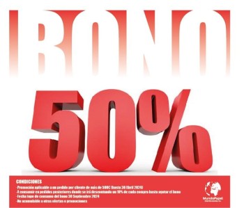 BONO 50%