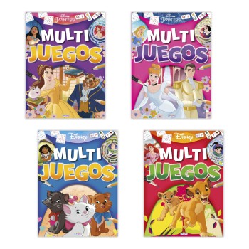 LIBRO DISNEY VARIOS MULTI JUEGOS LD0973