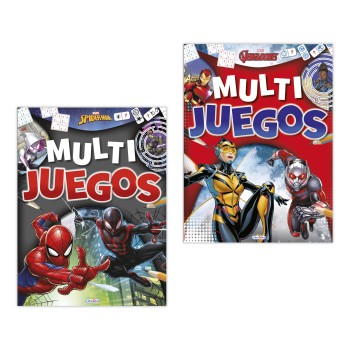 LIBRO MARVEL VARIOS MULTI JUEGOS LD0974