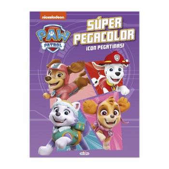 LIBRO SUPER PEGACOLOR PATRULLA CANINA LIBERTY SALDAÑA LD0993