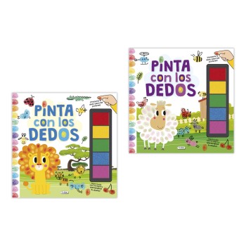 LIBRO PINTA CON LOS DEDOS SALDAÑA CPC235