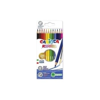 LAPICES ACQUARELL 12 COLORES CARIOCA