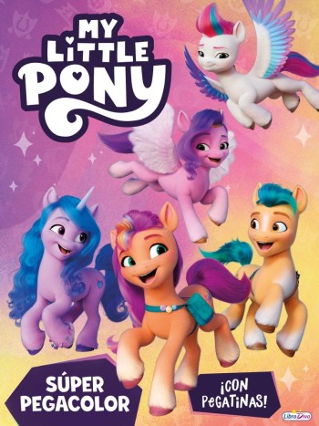 LIBRO SÚPERPEGACOLOR MY LITTLE PONY SALDAÑA LD1007
