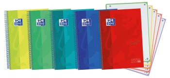 BLOC Fº MICROPERFORADO TAPA EXTRADURA CUADRO 5X5 120H TOUCH MULTIASIGNATURA COLORES VIVOS OXFORD 400138671