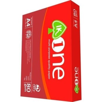 PAPEL A4 500H 80GR ONE RED PAPEL