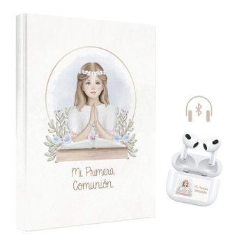 LIBRO COMUNION NIÑA ORLA + AURICULARES ARGUVAL 49423