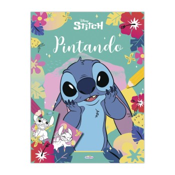 LIBRO PINTANDO CON STITCH DISNEY SALDAÑA LD1050