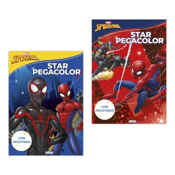 LIBRO STAR PEGACOLOR SPIDERMAN SALDAÑA LD1000