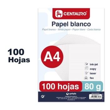 RESMILLA  A4 100H 80GR CENTAURO 86600071