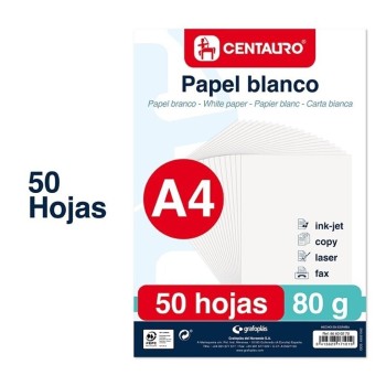 RESMILLA  A4 50H 80GR CENTAURO 86600270