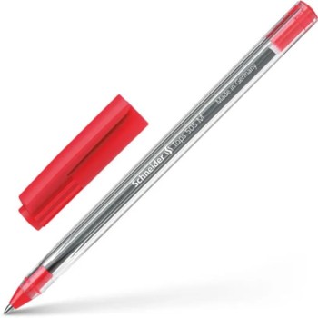 BOLIGRAFO ROJO TINTA  ACEITE HEXAGONAL PUNTA M TOPS SCHNEIDER SH150602