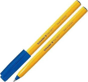 BOLIGRAFO AZUL TINTA  ACEITE HEXAGONAL PUNTA F TOPS SCHNEIDER SH150503