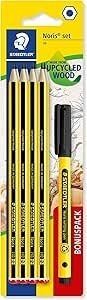 BLISTER 8 LÁPICES NORIS Nº2 + FINELINER 307 NEGRO STAEDTLER 120 SBK8P2
