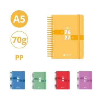 AGENDA 4º 2026 2027 TAPA PLÁSTICO 2 D/P CENTAURO 74141899