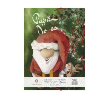 CARPETA Fº T.EXTRA. 3 SOLOPAS GOMILLA PAPÁ NO ES VERDE COLECCIÓN NAVIDAD TACMUN