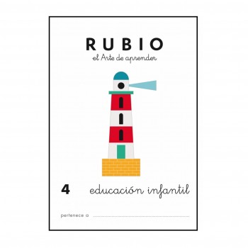 CUADERNO RUBIO EDUCACIÓN INFANTIL Nº4