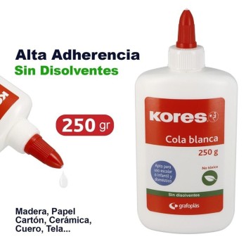 COLA BLANCA 250ML KORES 00049800