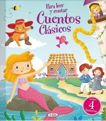 CUENTOS CLÁSICOS PARA LEER Y CONTAR TAPA EXTRADURA SALDAÑA CPS079