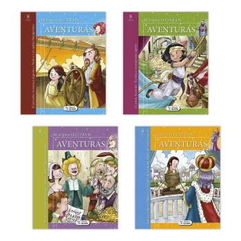 CUENTOS MI PRIMERA LECTURA DE AVENTURAS POCKET TAPA EXTRADURA SALDAÑA CTD176