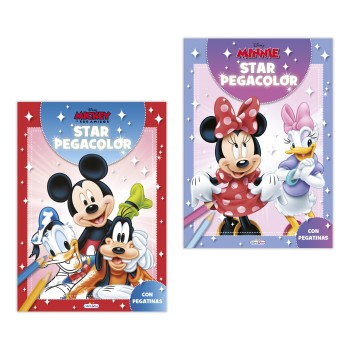 LIBRO STAR PEGACOLOR MICKEY Y SUS AMIGOS DISNEY SALDAÑA LD0997