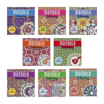 LIBRO MANDALAS COLOURING SALDAÑA CPC211