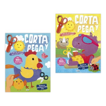 LIBRO DE ACTIVIDADES CORTA Y PEGA SALDAÑA CPC224