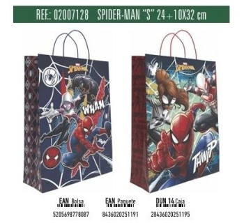 BOLSA REGALO S SPIDERMAN 24X10X32 ANDINA 02007128